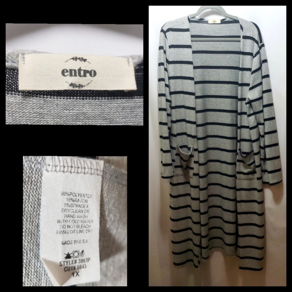 Entro 1X Striped Duster